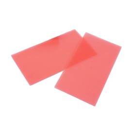 Dental Base Plate Wax 20pcs- Molding Casting Wax Sheet Denture Material Red/Pink Utility Wax Sheets for Dentist or Jewelry Lab Dentist Auxiliary Material (1.3mm)