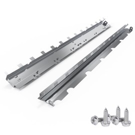 SafBbcue Summit Burner Support Brackets for Weber Summit E-620 E-650 E-670 Flavorizer Bars Brackets for Summit S-620 S-650 S-670, Replace Weber 64849 Summit Grill Center