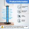 Qualirey 100w UV Light Sanitizer with Ozone, UV Disinfection Light,