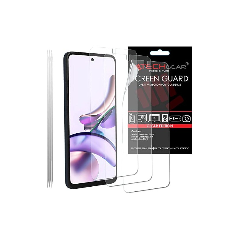TECHGEAR [3 Pack] Screen Protectors Compatible for Motorola Moto G13