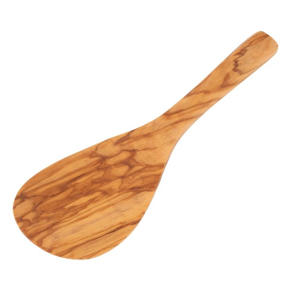 [arteinolivo] Olive Wood Rice Spoon (with xyamozi)