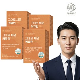 Tree Mill Days Curcumin 600mg x 30 tablets filled with Trimildays, 4 units / 트리밀데이즈 그대로 채운 커큐민 600mg x 30정, 4개
