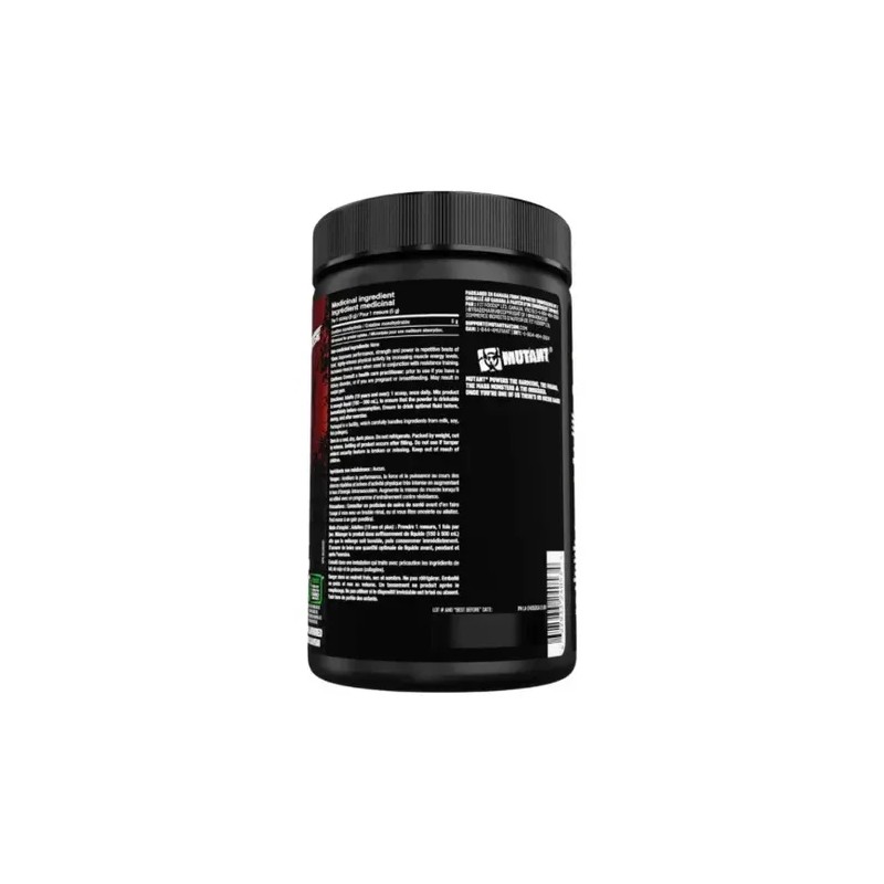 Creatina Mutant Monohidratada 300 G Sin Sabor