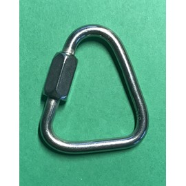 Stainless Steel 316 Delta Quick Link 5/32" (4mm) Marine Grade Triangle