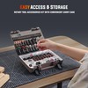 Katerk 420PCS Rotary Tool Accessories Kit Universal Drill Bit Tool