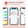 Phomemo M110 Portable Wireless Thermal Label Printer, Bluetooth Label Maker