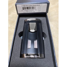Xikar HP3 Quad Jet Flame Table Top Cigar Lighter - Black - New