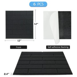 BXI Hexagon Felt Bulletin Board - 14.2 X 12.3 X 3/8 Inches 6 Pcs Self-Adhesive Poster Cork Board, Thick Pin Tiles Display Vision Board, Sturdy Photo Picture Panels for Home Office Classroom Wall