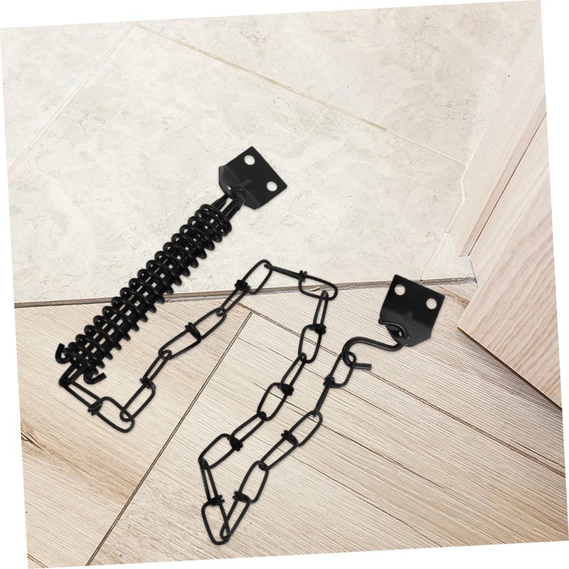 Operitacx Anti-Theft Door Lock Windproof Chain Handle Steel Chain for