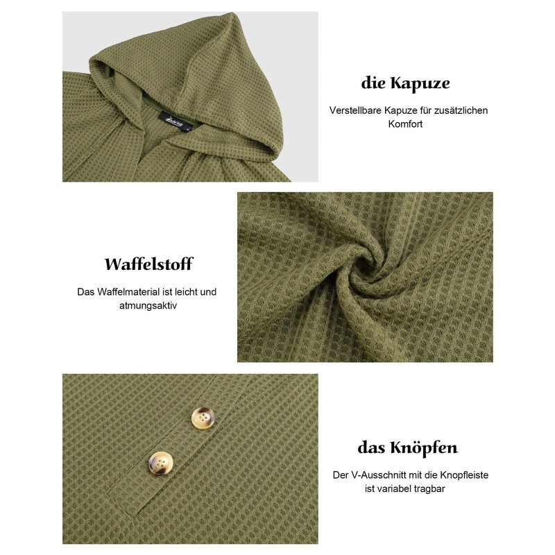 Bodhi talk Women's Oversized Hoodie Comfortable and Lightweight Pullover with