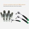 10PCS Triple Square Spline Bit Socket Set Low Wear Accurate