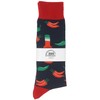 360 Threads Mens Novelty Socks - 2 Pair Set (Breakfast