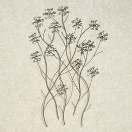 Touch of Class In the Breeze Metal Wall Art Platinum