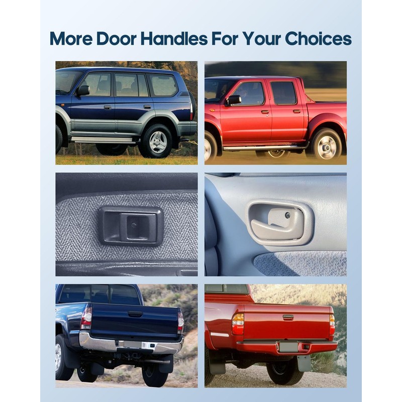ECCPP Interior Door Handle 2000-2006 for Toyota for Tundra Inner