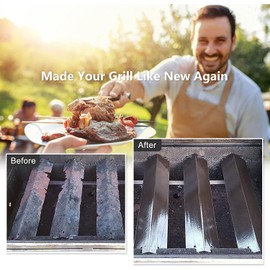 Grill Replacement Parts for Charbroil 463215515, 463251512, 463215514, 463214212, 463268007, 463268008, 463268107, 463244011, 463268606, 463247009, 463268706, 463215513, G614-0045-W1 Heat Tent 5-PACK