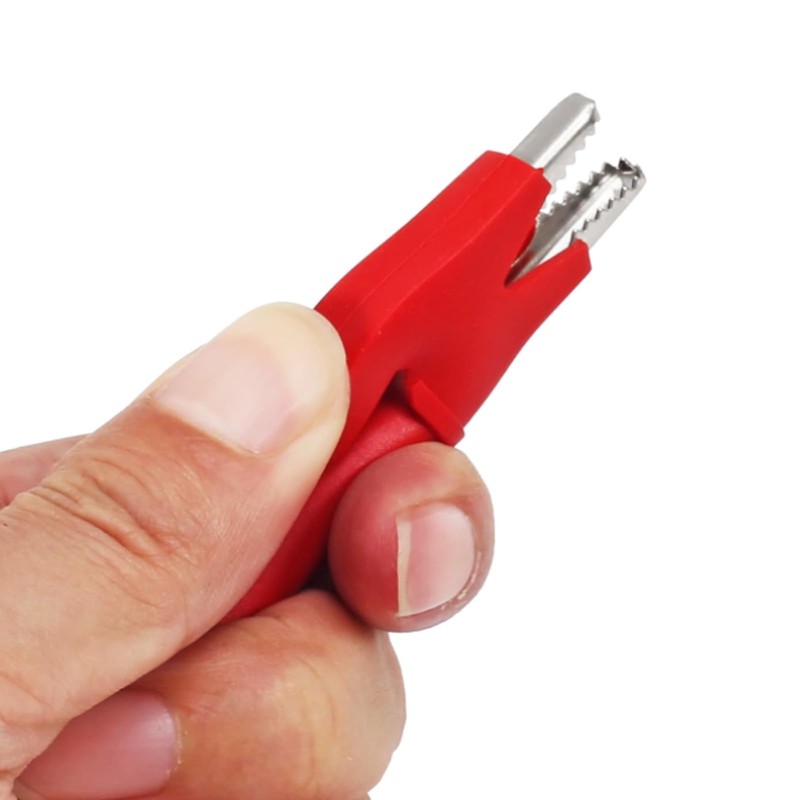 AEDIKO 2pcs Multimeter Test Leads Banana Plug Right Angle to