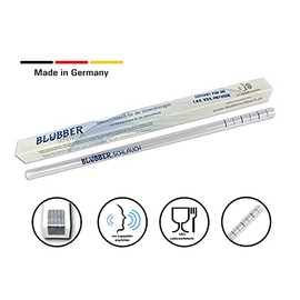 Blubberschlauch Silikonschlauch für Stimmtherapie - Hochwertiger Lax Vox Schlauch für Stimmtraining und Stimmhygiene aus platinvernetztem Silikon (transparent, 1 Schlauch)