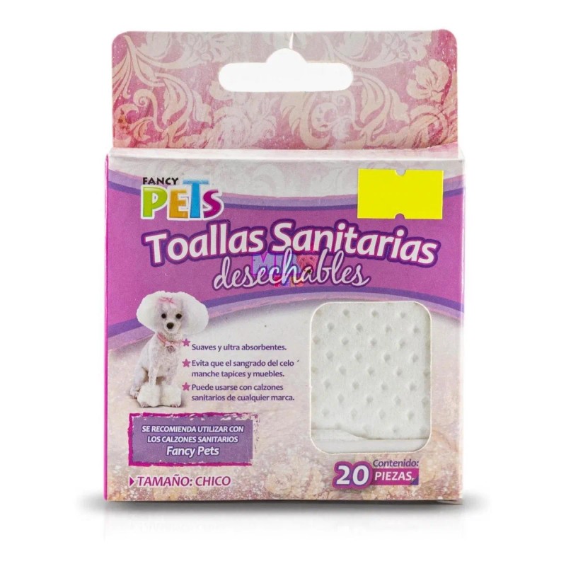 Toallas Sanitarias Desechables Chica 60pzas (3 Cajas) Rosa