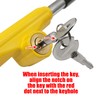 KAYCENTOP Car Steering Wheel to Brake Pedal Lock Auto Security