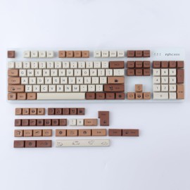 JOMKIZ 138 Keys PBT Keycaps,XDA Profile Keycaps Dye Sublimation Customized ANSI Layout Keycaps Set Compatible with Cherry MX Switches Mechanical Keyboards