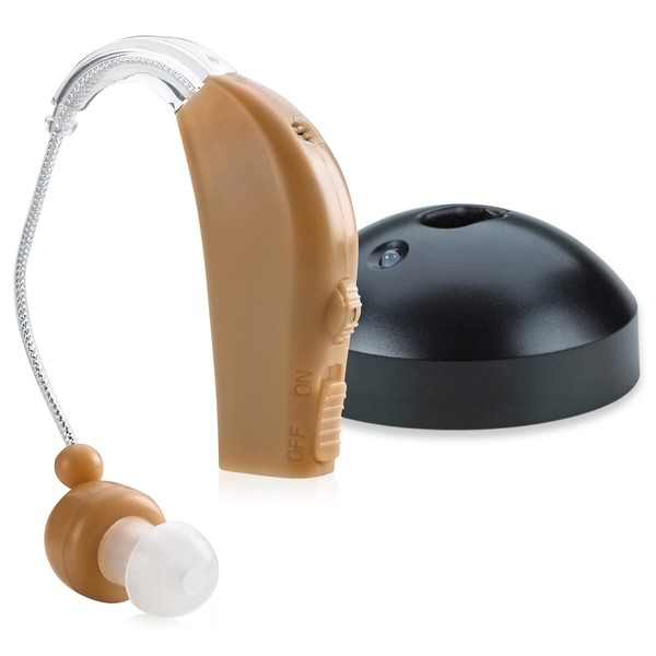 MEDca Rechargeable Ear Hearing Sound with Rapid Charger