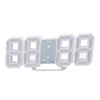 3D LED Digital Clock Time Temperature Display Night Light Alarm