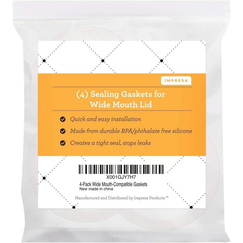 4-Pack of Klean Kanteen (TM)-Compatible Café Cap and Wide Cap