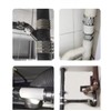 Flexible pipe Coupling with Stainless Steel Clamps.Pipe Connector for PVC