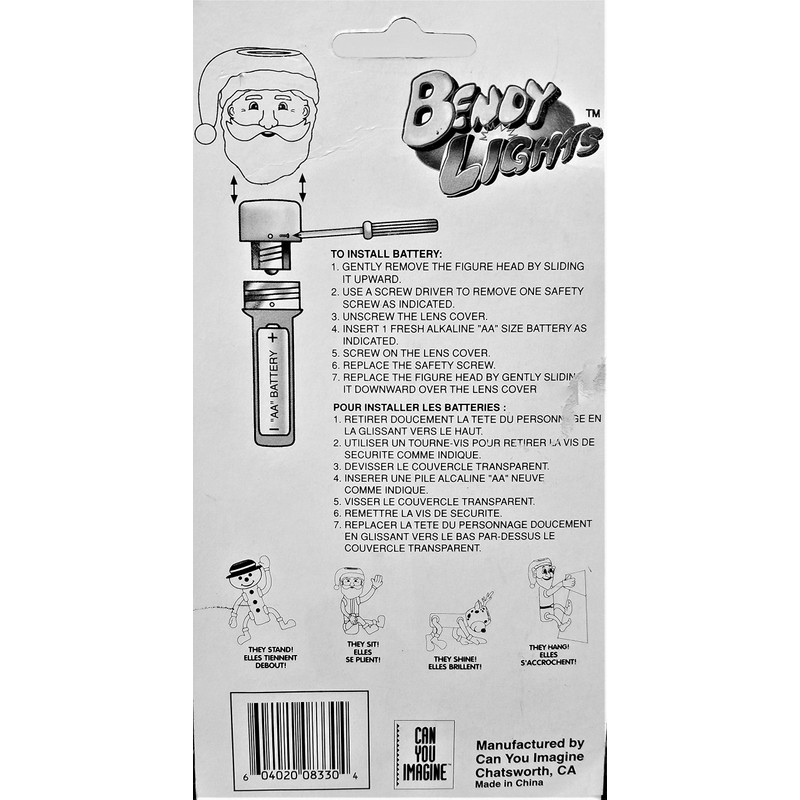 Bendable Flashlight with Key Ring