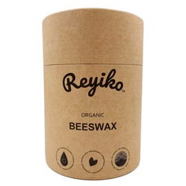 Reyiko Organic & Cruelty-Free Beeswax for DIY Cosmetics | Natural & Hypoallergenic Ingredients for Crafting Beauty Products Lotions, Soaps, and Balms | 400g/14.1Oz (White)