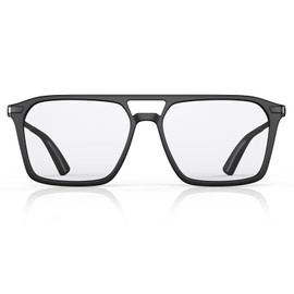 Goiteia Blue Light Glasses for Woman Men-Clear Tint Computer Glasses for Ture Color-Ease Computer and Digital Eye Strain-Ultra Light & Spring Hinges for Better Comfort