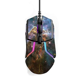 MightySkins Skin Compatible with SteelSeries Rival 600 Gaming Mouse - Eagle Nebula | Protective, Durable, and Unique Vinyl wrap cover | Easy to Apply, Remove, and Change Styles | Made in The USA