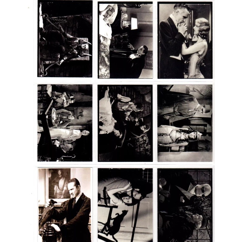 UNIVERSAL MONSTERS SET CUSTOM TRADING CARD 90 CARDS SET