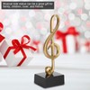 Hapivida Modern Decorative Sculptures, Music Note Statue, Music Figures, Sculpture,