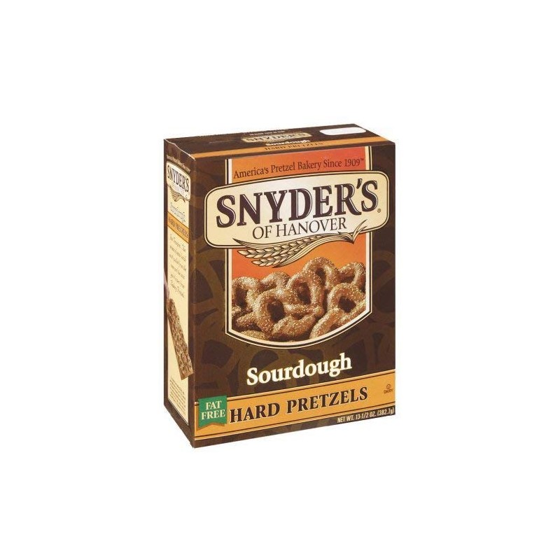 Snyder's of Hanover Sourdough Hard Pretzels Box, 13.5 oz
