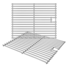 Hisencn 17 Inch Cooking Grates for Home Depot Nexgrill 720-0830H, 720-0830D, 720-0783E, 720-0783C, 5 Burner 720-0888, Stainless Steel Cooking Grids Replacement Parts for Nexgrill 4&5-Burner Gas Grill