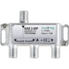 Axing 2-Way Splitter 8 dB Cable CATV Multimedia DVB-T2 Class
