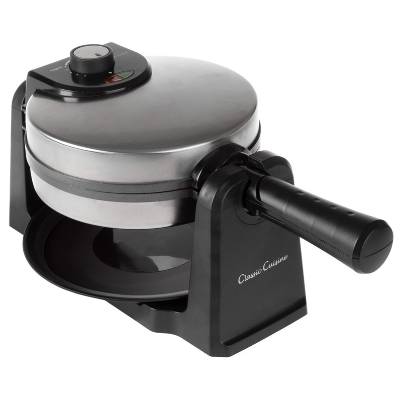 Classic Cuisine 180-Degree Rotating Waffle Iron