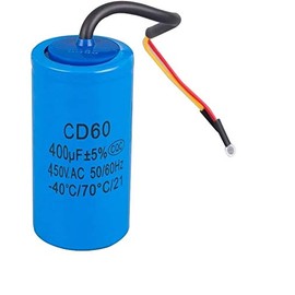 Capacitor US 450VAC 400uF Appliance Motor Start Run CD60