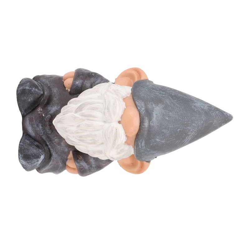 Garden Gnome Resin Structure Stable Bottom Retro Style Gnome Figurine