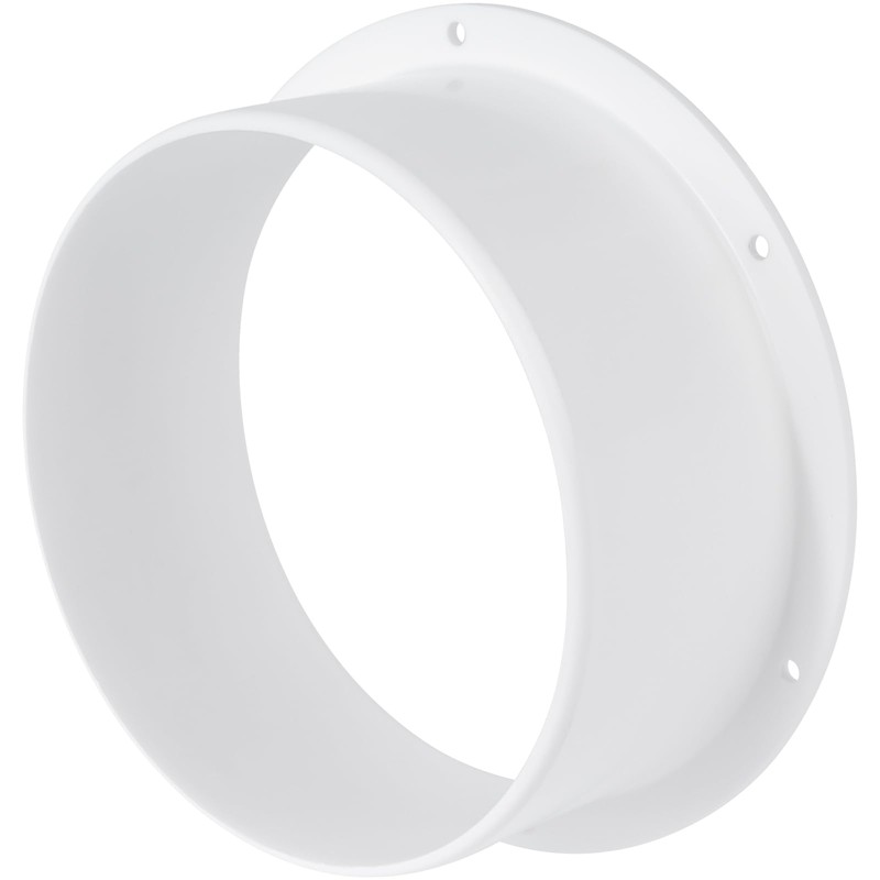 HVAC OV Plastic 6 Inch Duct Connector Flange – Male