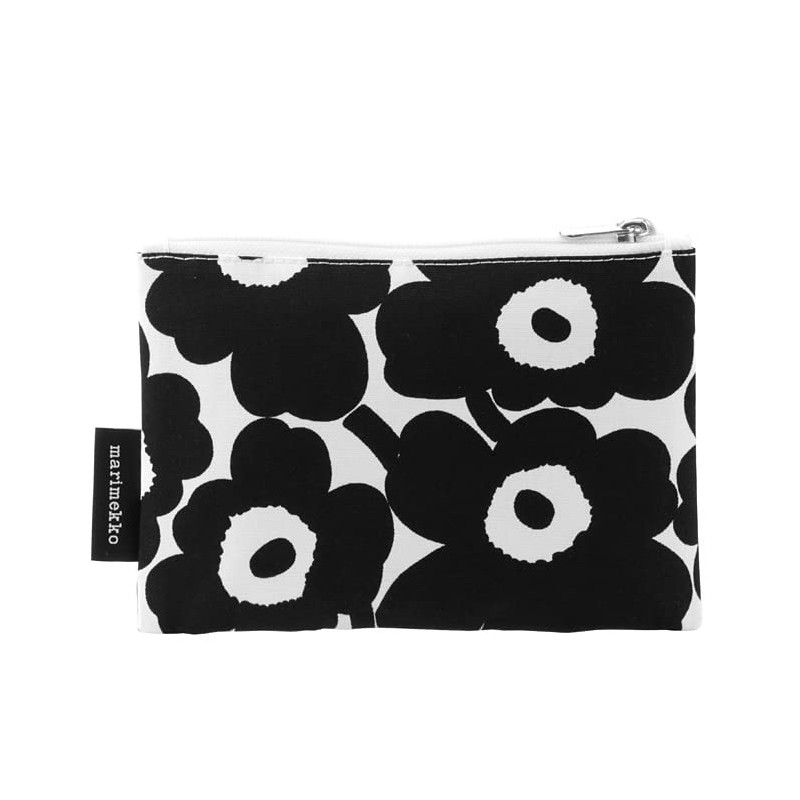Marimekko 71296 190 Unico Pouch, Black, White