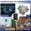 TEOV Ultrasonic Marten Deterrent with LED Flash Light, Area of