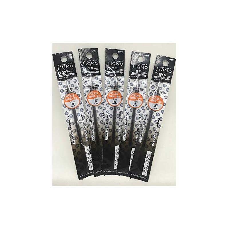 Uni-ball Signo Ultra Micro Point Gel Pens Refills -0.28mm-black Ink-value