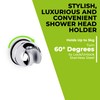 Blue Canyon Gecko Tilting Shower Head Holder, Shower Caddy with