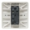 Hager 10AX 1 Gang 1 Way Wall Switch - Sollysta