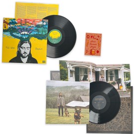 Noah Kahan's "Busyhead" & "Stick Season" Vinyl Collection + Including Bonus Art Card
