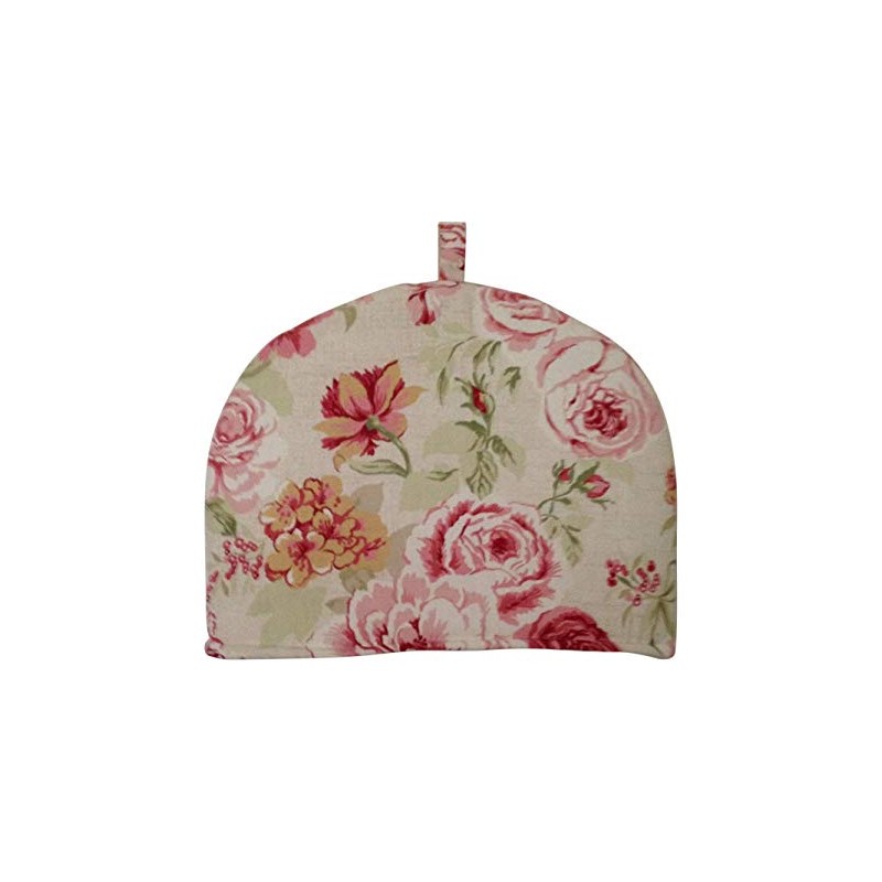 Genevieve Old Rose Vintage Pink Sage Green Cream Beige Floral