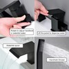 Beiyi Waterfall Roman Tub Faucet with Hand Shower Matte Black