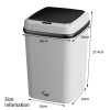 BDI Smart Sensor Trash Can – 13L Touchless Automatic Garbage